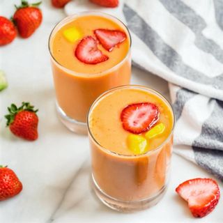 Mango with Strawberry