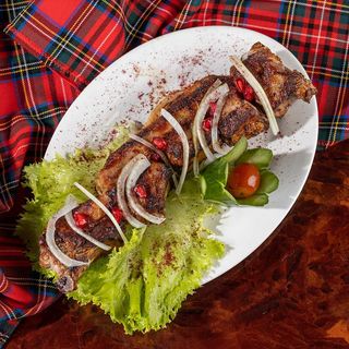 ღორის ნეკნი შემწვარი