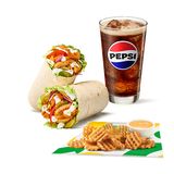 Menú Wrap Pollo Estilo Doner