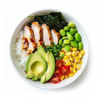 Poke Bowl pollo (500 Cc.)