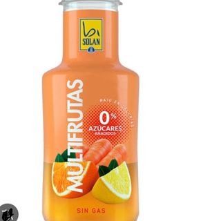 Refresco Bisolán Multifrutas Botella 33 cl.