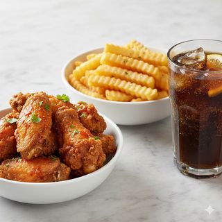 Menú Alitas De Pollo