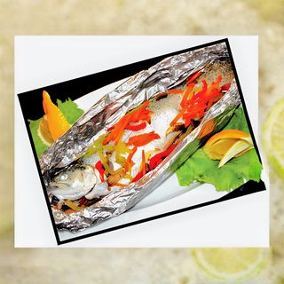 კალმახი გრილზე