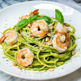 Pasta Pesto Chevrettes