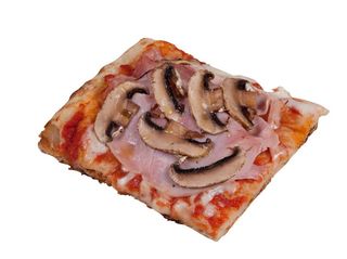 Cotto e funghi