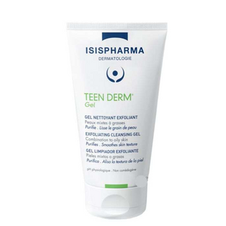 Isispharma Teen Derm Gel Nettoyant Exfoliant 40ml
