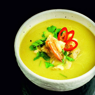 Կարրի ապուր Ծովամթերքով