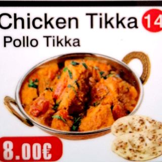 14 Chicken Tikka