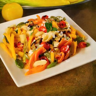 Paste cu legume și soya