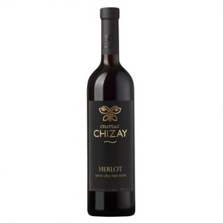 ШАТО ЧИЗАЙ "МЕРЛО" ЧЕРВОНЕ НАПІВСУХЕ 0.75