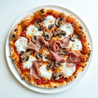 Proscciutto e Funghi