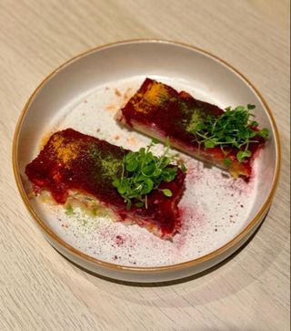 ENSALADILLA ARENQUE EN ABRIGO/сельдь под шубой