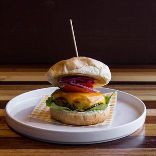 Cheddar burger