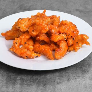 Pollo Frito Agridulce