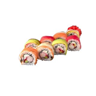 Californiamaki De Arcoíris Salmón (8 Pzs.)