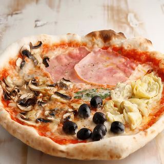 Pizza Quatre Estacions (Mitjana)