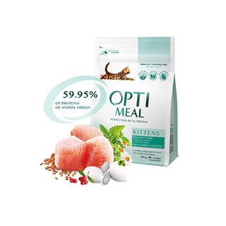 Optimeal сухий корм для кошенят, 200 г