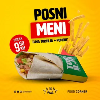 Posna tortilla tuna