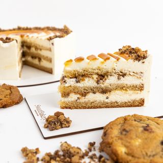 Porción De Vainilla, Cookies Y Caramelo Salado