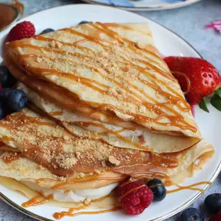Crêpe Nutella Caramel