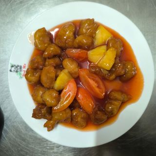 67 Maiale in salsa agrodolce