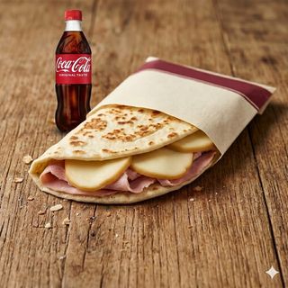 Cotto Alta Qualità e scamorza affumicata + bibita a scelta