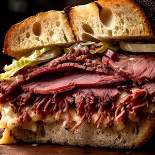 Pastrami sandwich