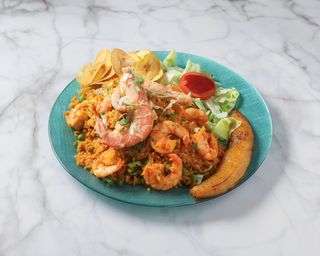 Arroz con camarón