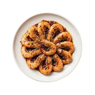 32-Langostinos Con Salsa Sichuan Picante