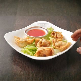 9. Wonton fritto di carne