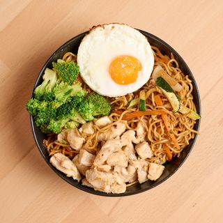 Yakisoba Pollo Marinado