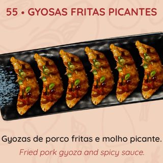 Gyozas Fritas Picantes