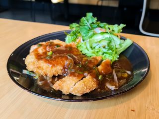 Panierowana na chrupko pierś z kurczaka