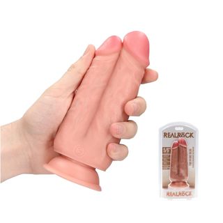 Podwójne Dildo Na Przyssawce, 2 Penisy Razem, Realrock 5/6