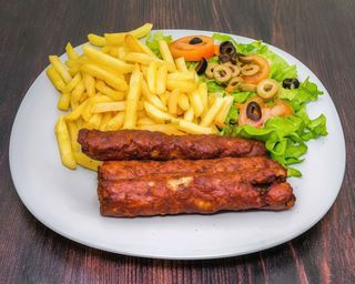 Menú de seekh kebab