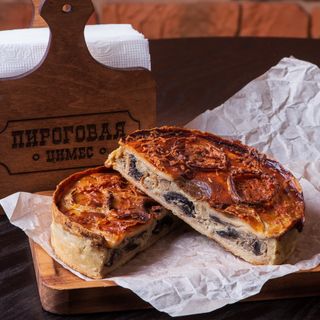 Міні Французький пиріг з цибулевим мармеладом