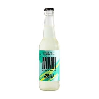 Kombucha Miwi 0% Lima Con Hierbabuena Y Menta (330 Ml.)