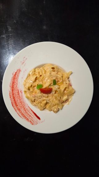 Tagliatelle sa škampima i tartufima