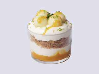 Crema de limón.