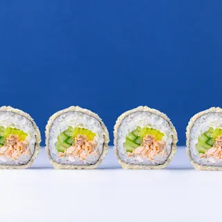 Futomaki Łosoś Pieczony w Tempurze (6 szt.)