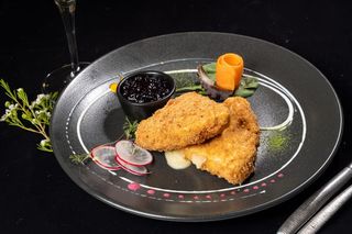 Camembert cu gem de afine