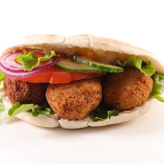 Panino falafel
