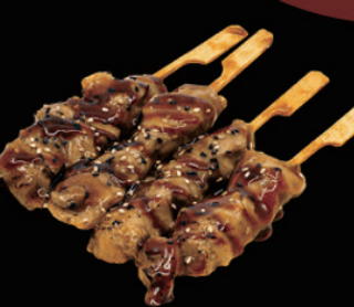 Brocheta de pollo teriyaki 4brochetas