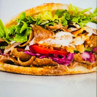 Doner kebab menu 