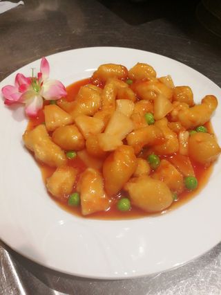 77 Pollo agrodolce 糖醋鸡