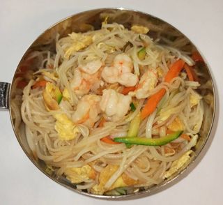 K19. spaghetti di riso e gambero