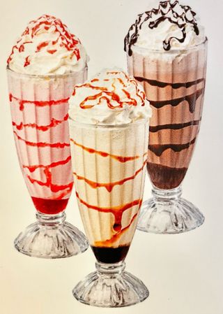 Batido De Helado Artesano De Chocolate