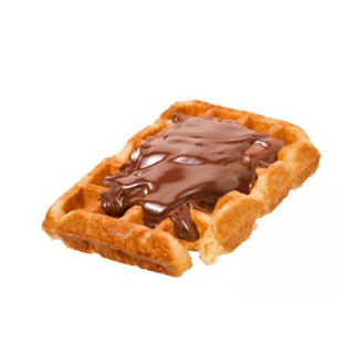 Gofre con Nutella