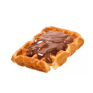 Gofre con Nutella