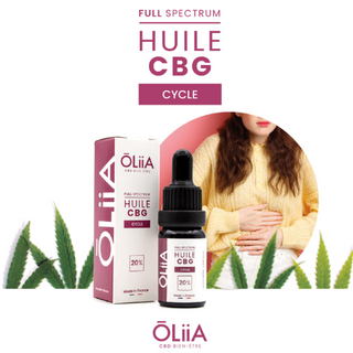 Aceite De Menstruación CBG 20% - 10 Ml.